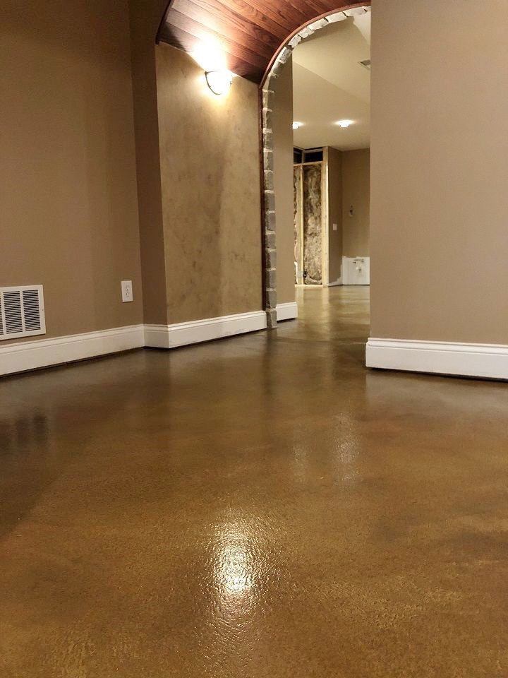 Interior Concrete Floors Kansas City Ks Epoxy Acid Staining