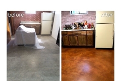 staining concrete floors kansas city