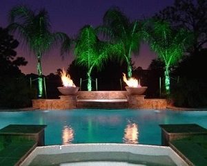 tiki torches