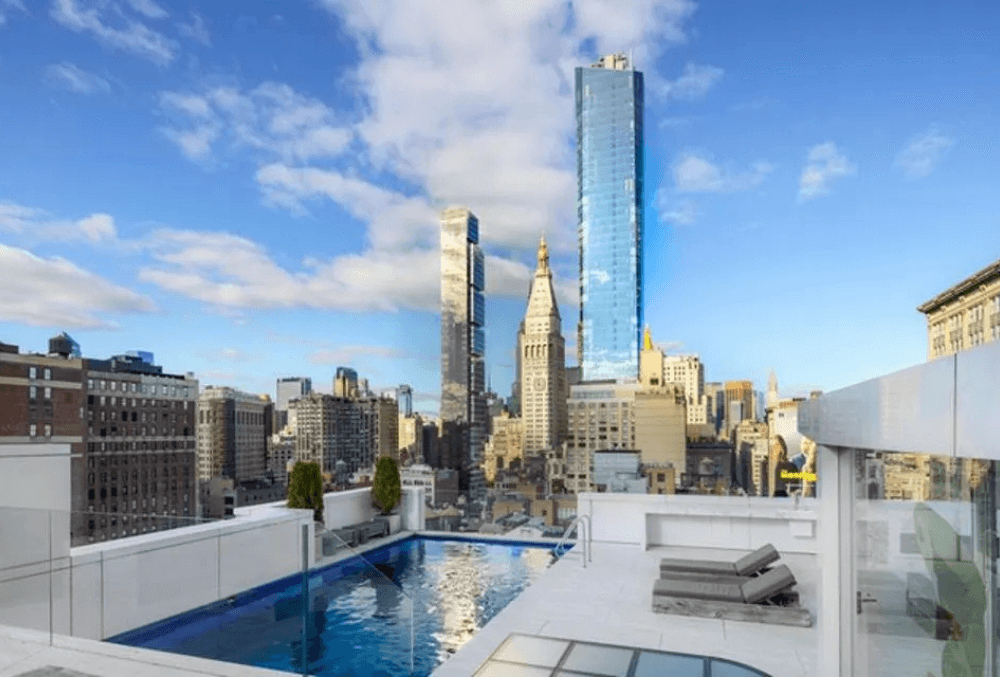penthouse pool deck