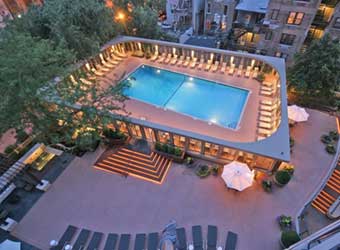 View of Recreating an Expensive Penthouse Pool Deck at a Lower Cost