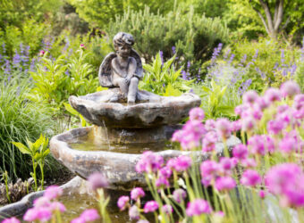 decorative concrete fountain kansas