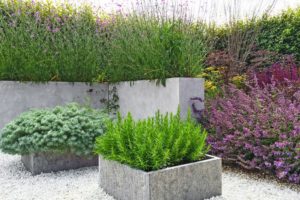 decorative concrete planter kansas