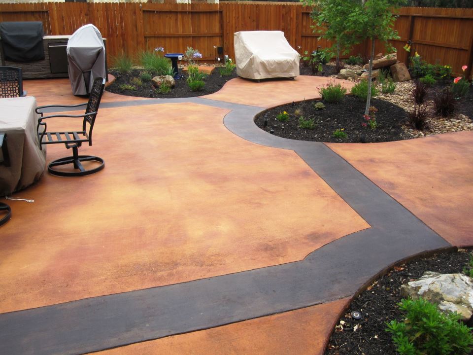 Stained Concrete Kansas City Acid & WaterBased