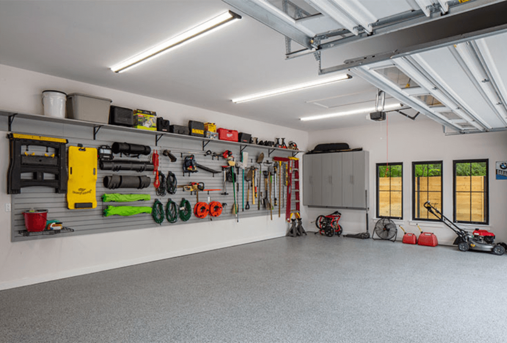 concrete garage floor