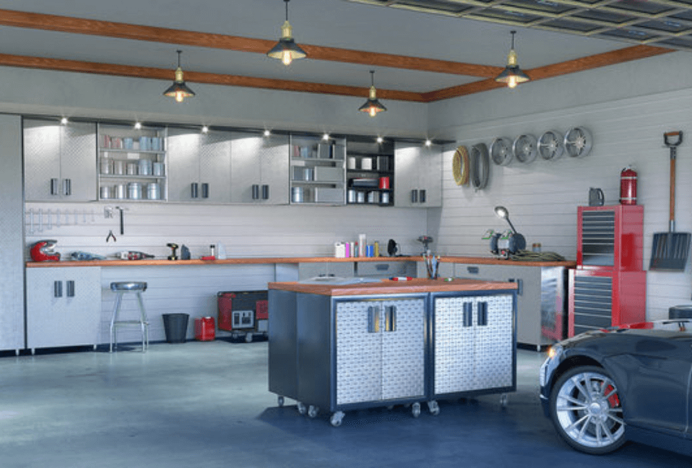concrete garage floor