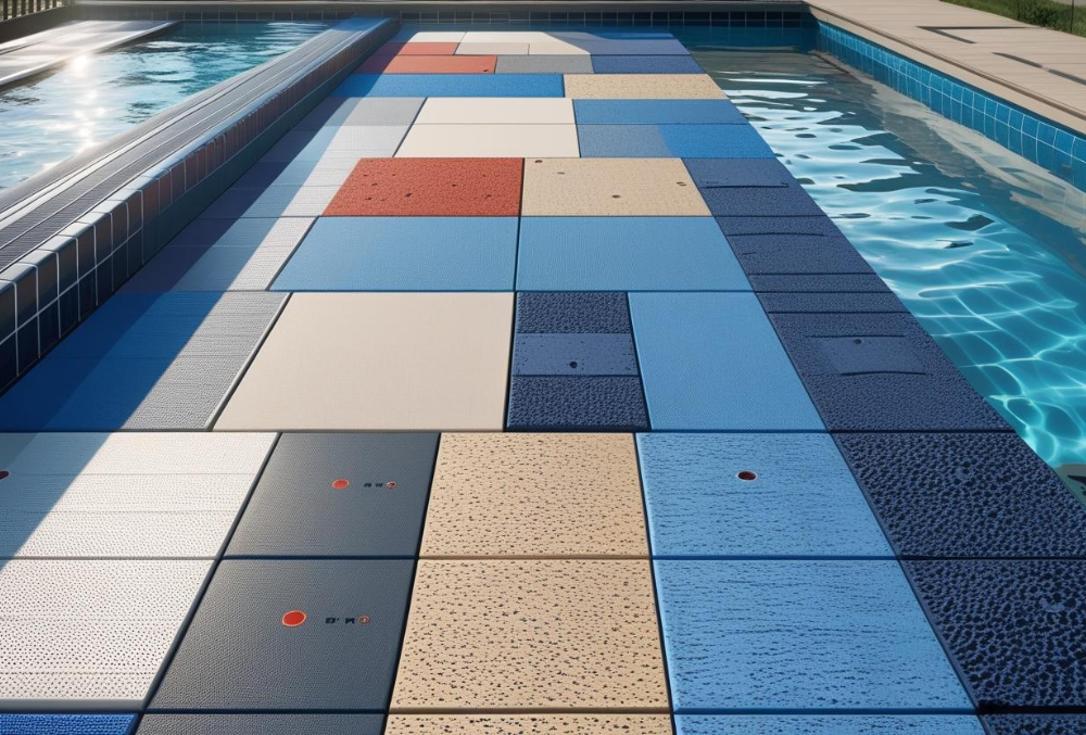 Types of Anti-Slip Pool Deck