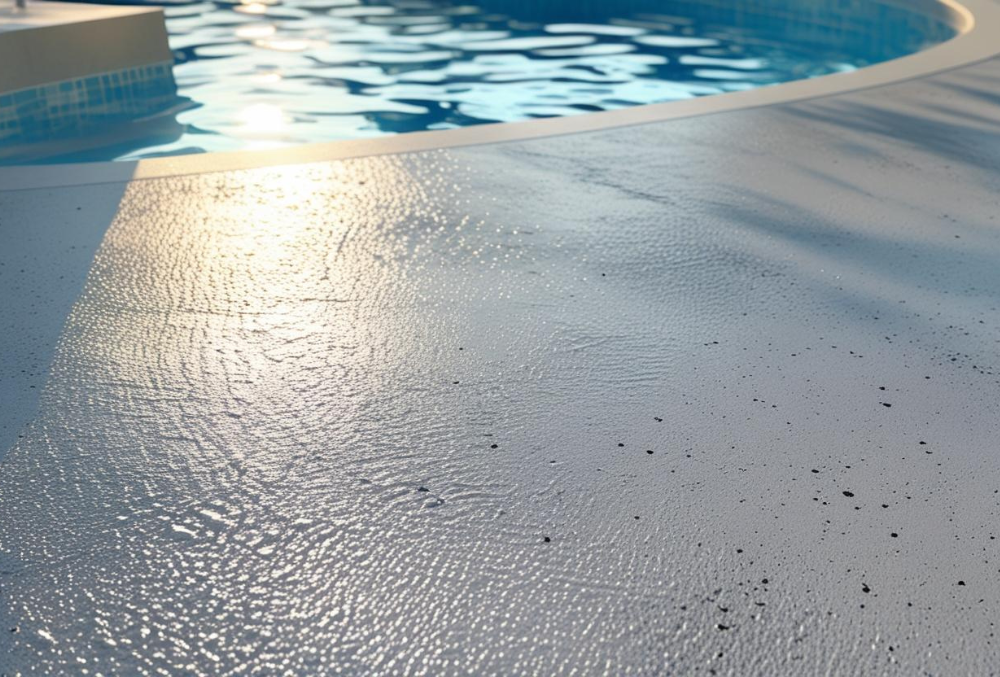 Anti-Slip Pool Deck