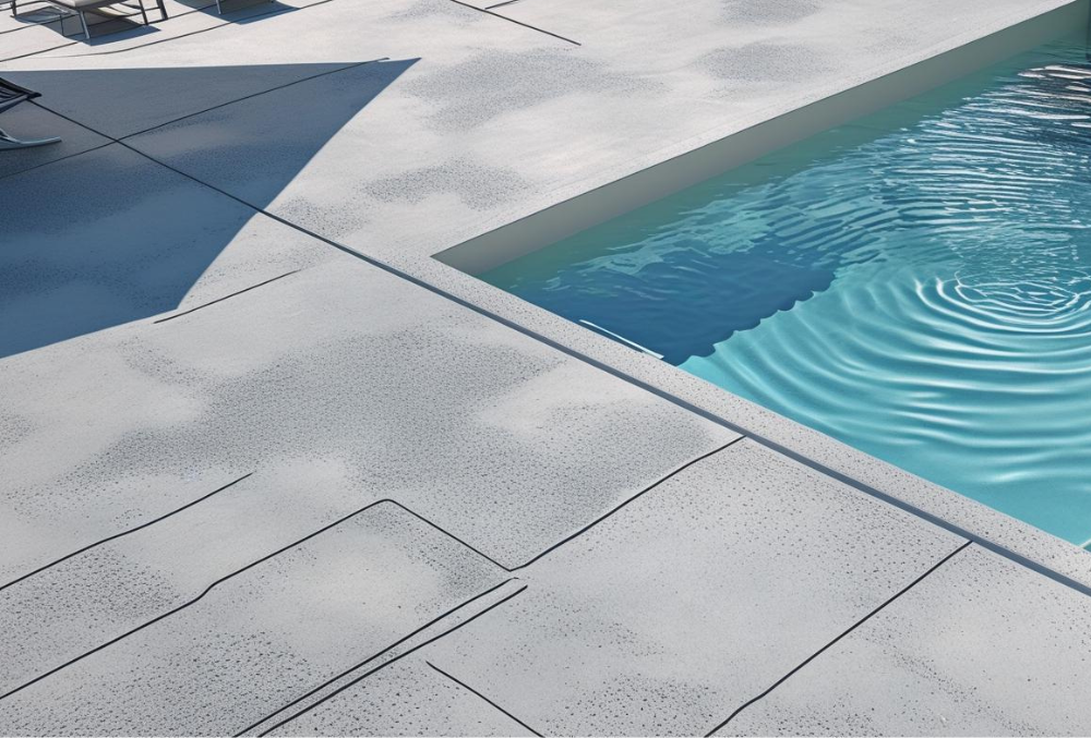 Anti-Slip Pool Deck