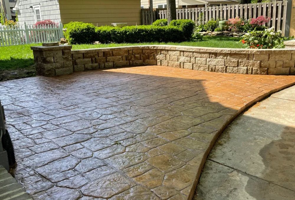stamped concrete for kansas city homes