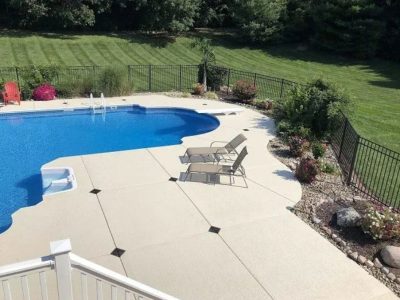 pool side patio